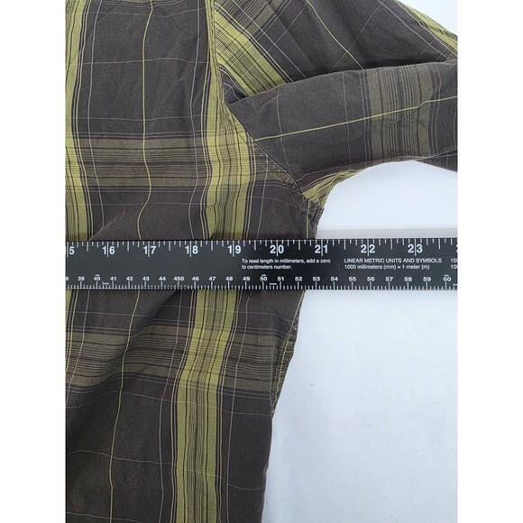 Calvin Klein Jeans Mens Long Sleeve Shirt M Striped Multicolor - Picture 9 of 10